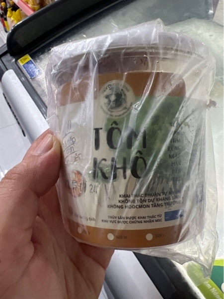 Tôm khô thiên nhiên 120g Người Giữ Rừng