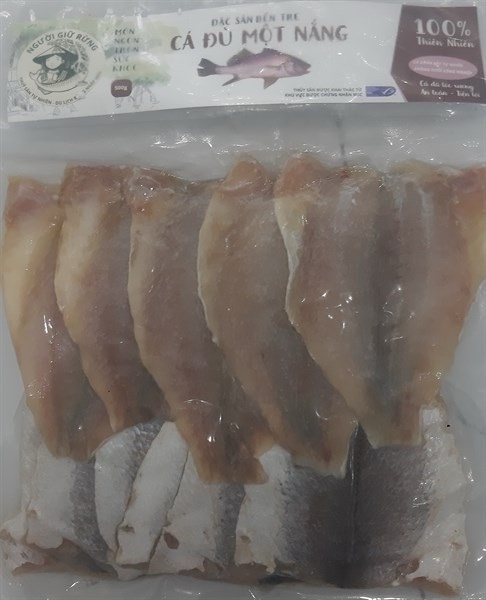 Cá đù 1 nắng xẻ lóc xương 500g Người giữ rừng ( sz 10-12 con )