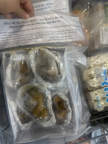 Hàu sông tách nửa mảnh Người giữ rừng 10 con