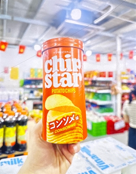 Lon bánh khoai tây Nhật Chip Star - YBC ( Cam )