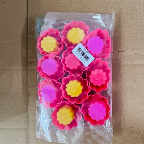 Khuôn silicon Hoa Cúc 4 lớn nhỏ 3/5cm (20 cái)