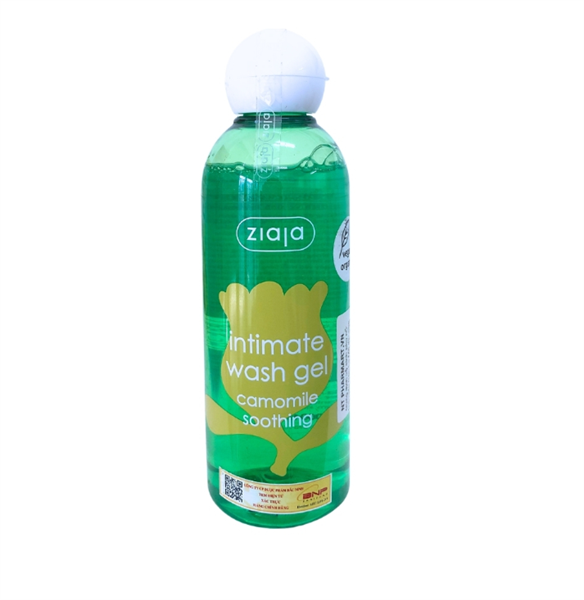 Dung dịch vệ sinh Intimate ziaja Camomile Soothing Cúc La Mã (Chai 500ml)