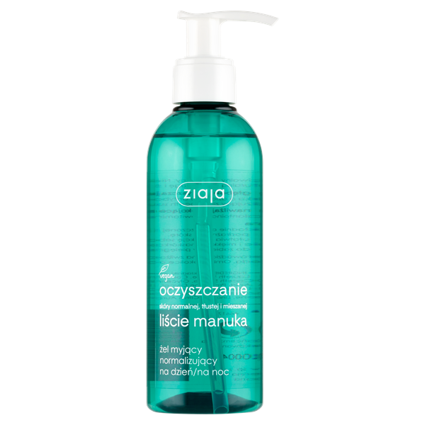 Gel rửa mặt ngừa mụn trứng cá nuno ziaja Zel Myjacy Normalizujacy (Chai 200ml)