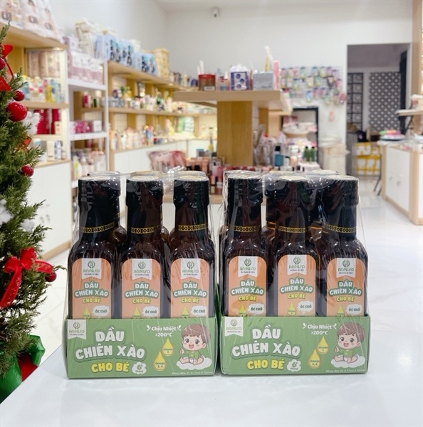 Dầu chiên xào Anfaso óc chó 100ml