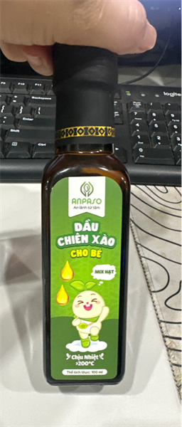 Dầu chiên xào Anfaso Mix hạt 100ml