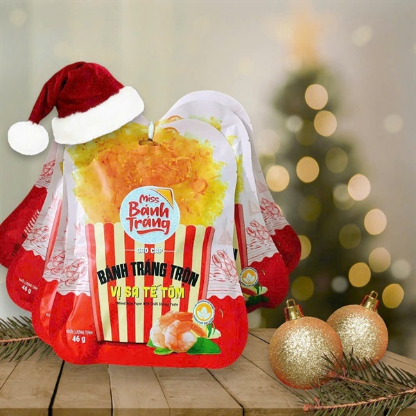 Bánh Tráng Trộn Sate Tôm