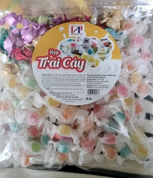 Kẹo cứng trái cây Phong An 300g