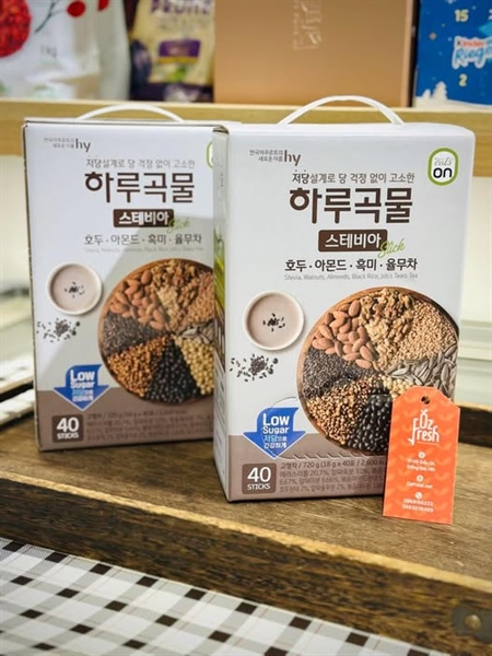 Bột ngũ cốc không đường Hàn Quốc ( Hộp 40 gói )