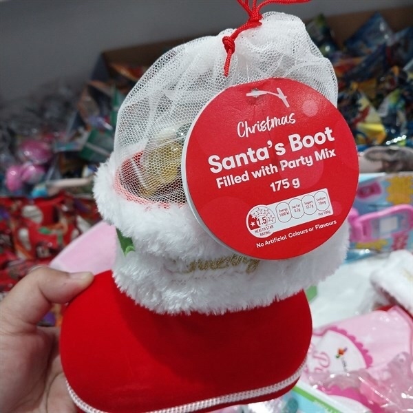 Kẹo Dẻo Noel Ủng Đỏ Santa's Boot Úc 175g