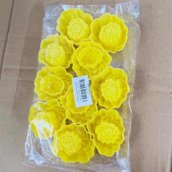 Khuôn silicon Hoa Sen lớn nhỏ 3/5cm (20 cái)