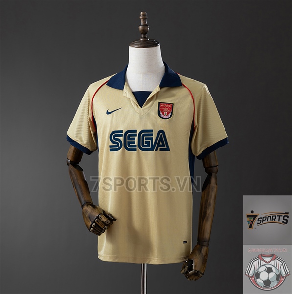Áo Bóng Đá Retro Arsenal 2001/02 - Sân Khách
