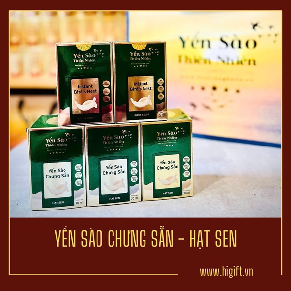 Tổ Yến Chưng – Hạt Sen