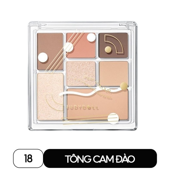 [Hàng Công Ty] JUDY DOLL Bảng Mắt All In One Palette For Your Full Face 7 Ô - 18