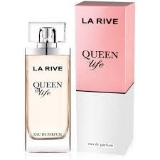 Nước hoa LA RIVE Queen 75ml+ giỏ hoa len+ túi nơ