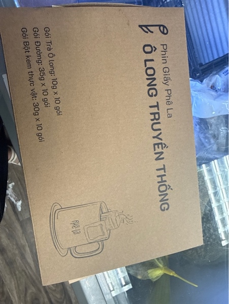 Set Phê La Phin Giấy Oolong Truyền Thống