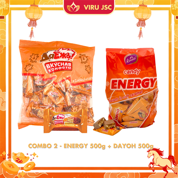 Combo 2 - Dayozh 500g + Energy 500g