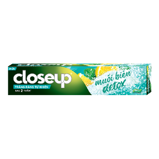 Close Up Kem Đánh Răng 180G Trắng Răng Vị Muối Biển