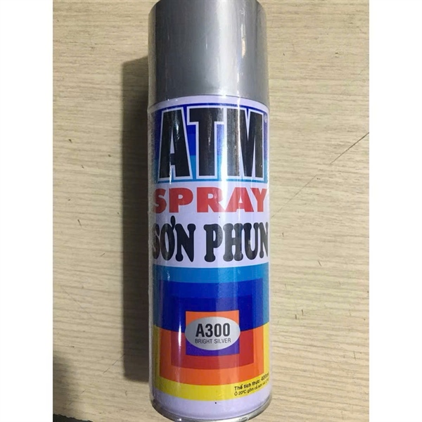 Sơn phun A300 - màu xám - Việt Phát