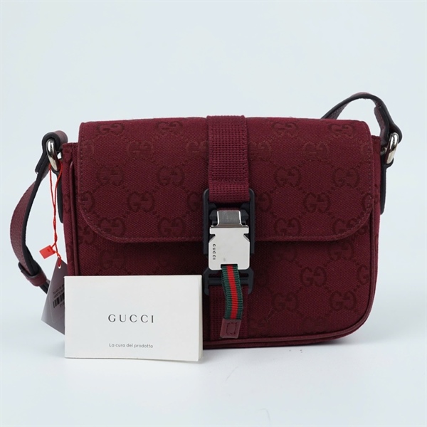 Túi GG đỏ đậm (802100-493075) sz19 (PN) KG+