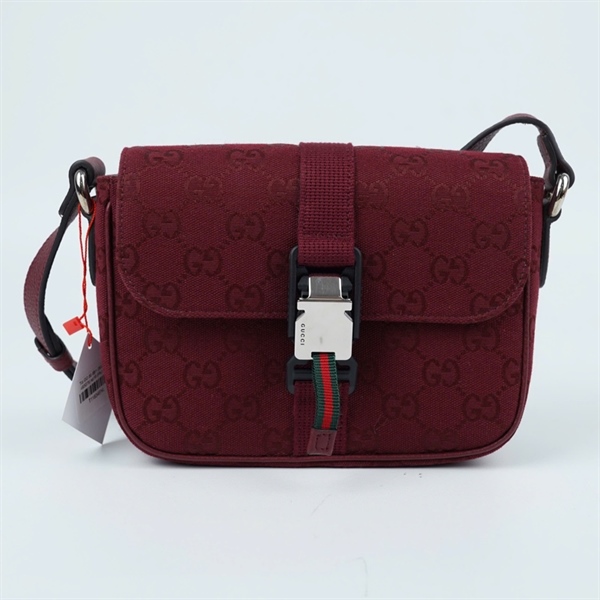 Túi GG đỏ đậm (802100-493075) sz19 (PN) KG+