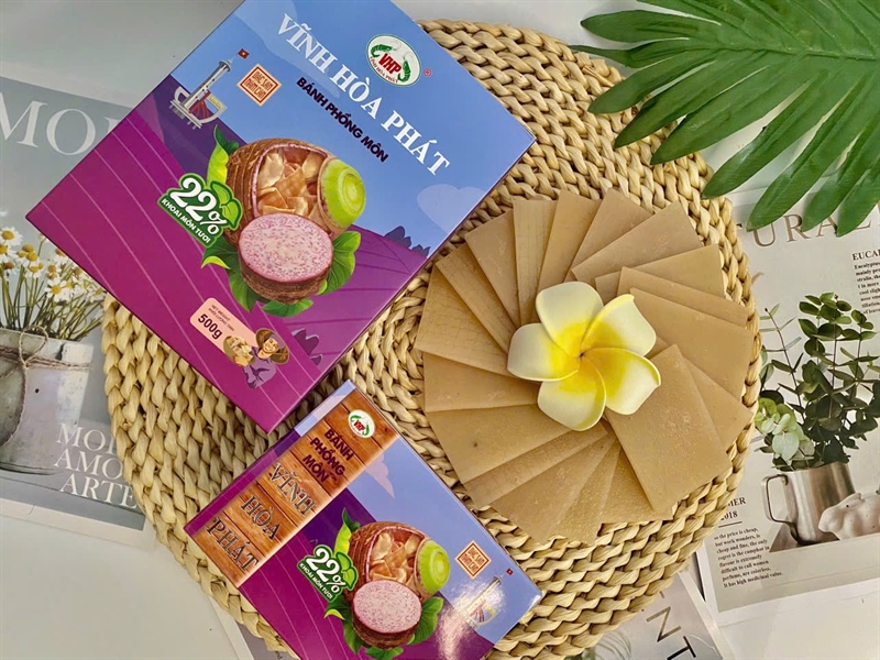 Bánh Phồng Môn Loại Hộp 500gram