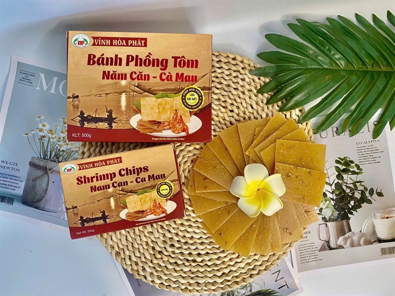 Bánh Phồng Tôm Loại Đặc Biệt 50% Tôm Loại Hộp 500gram