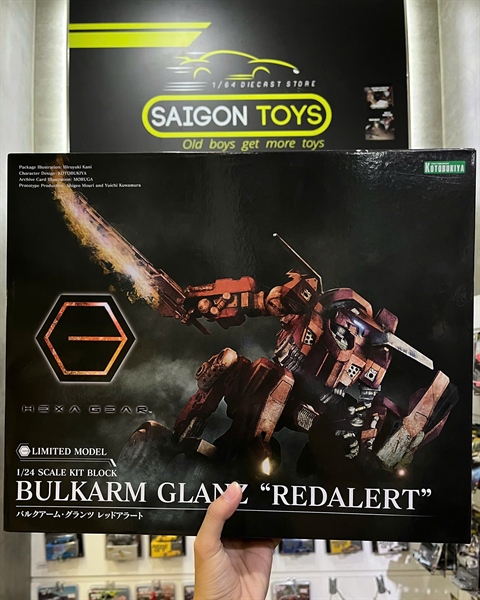 [SGTVN] Kotobukiya HG048X Hexa Gear Bulkarm Glanz Redalert