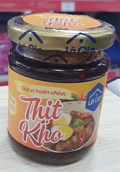 Lê Gia gia vị hoàn chỉnh cá kho hũ 180g