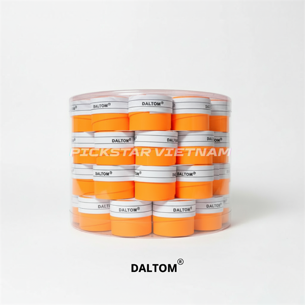 Quấn cán Daltom 2 lớp Nylon | Quấn cán cho vợt cầu lông, tennis, pickleball, bóng bàn| Dài 120cm | Rộng 2,5cm | Dày 0.07mm