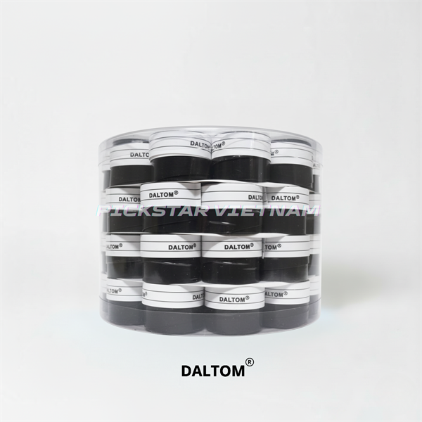 Quấn cán Daltom 2 lớp Nylon | Quấn cán cho vợt cầu lông, tennis, pickleball, bóng bàn| Dài 120cm | Rộng 2,5cm | Dày 0.07mm