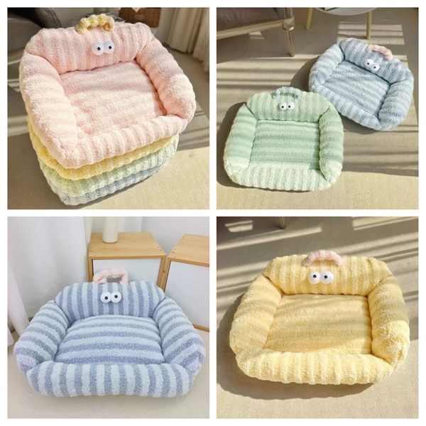 GX - Đệm sofa kẻ ngang đôi mắt 50*60cm