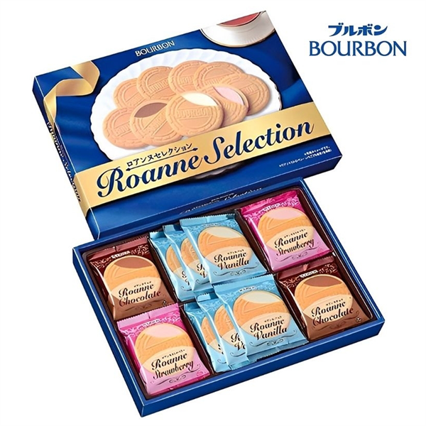 Bánh quy hộp Bourbon Roanne Selection RS 28 miếng