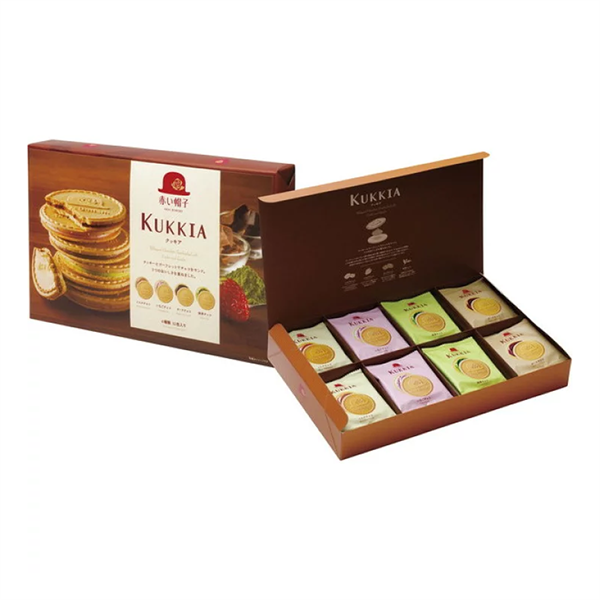 Bánh quy hộp cao cấp Akai Boshi Kukkia 445g