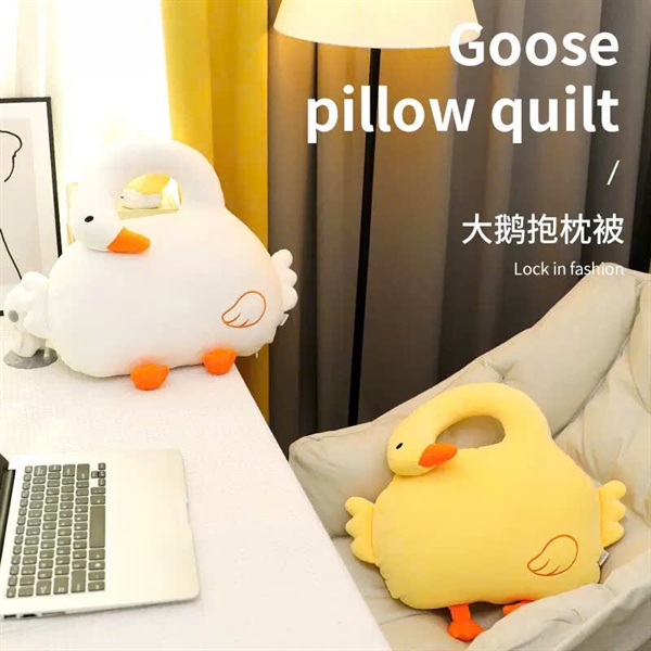 Gối chăn con ngỗng hoạt hình 128,3k/c (lố 3)