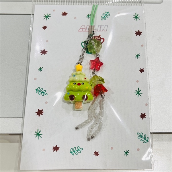 Móc khóa ALLIN Giáng sinh charm hoạt hình