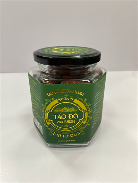 LH.Táo đỏ 150g (24 lọ/thùng)
