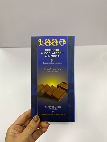 LH.Kẹo Socola ALMENDRA 1880 100g (36 thanh/thùng)
