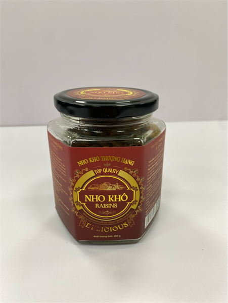 LH.Nho khô 200g (24 lọ/thùng)