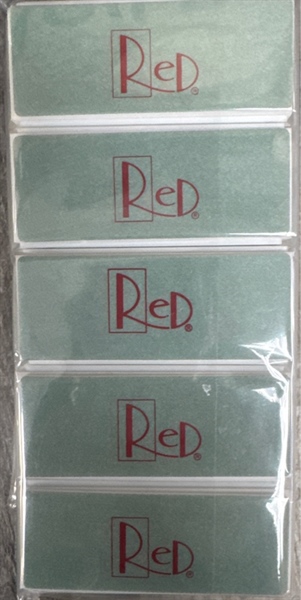 Red shining buffer large 5 pieces