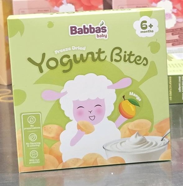 Sữa chua khô babbas baby vị xoài