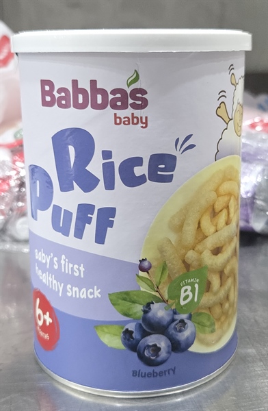 Bánh gạo babba's Việt Quất