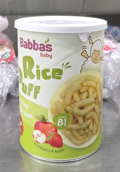 Bánh gạo babba's dâu táo