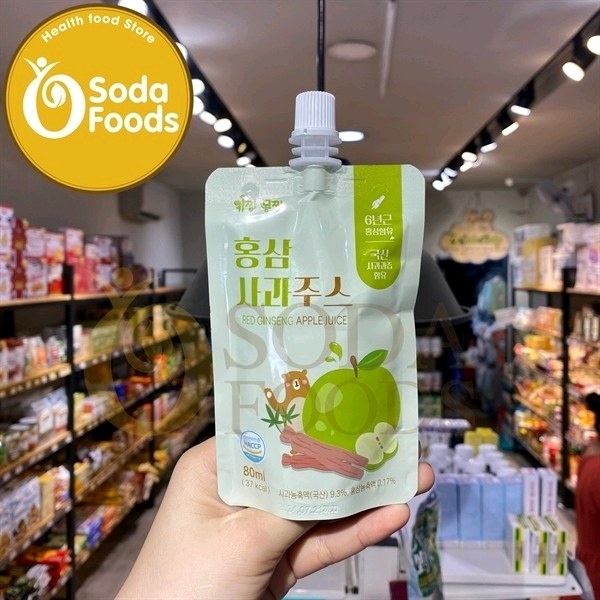 Nước Hồng Sâm kijang momjang vị táo