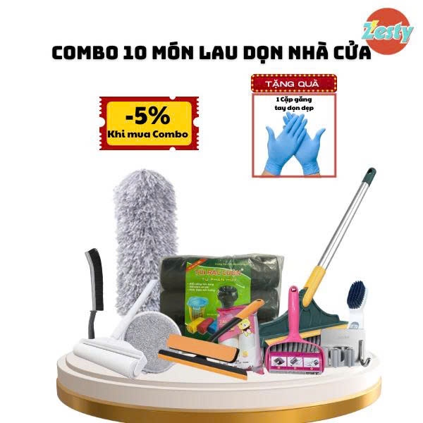 SET LAU DỌN NHÀ CỬA