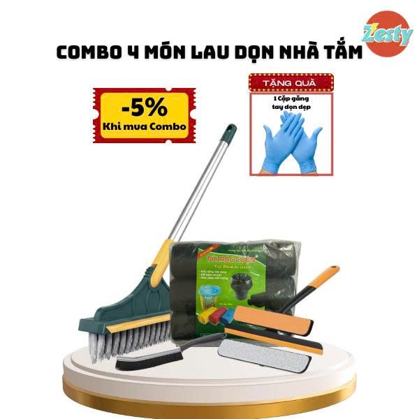 SET LAU DỌN NHÀ TẮM