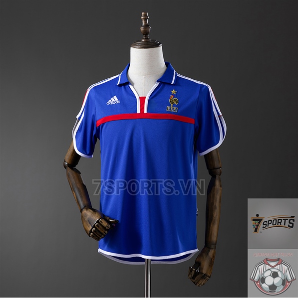 Áo Bóng Đá Retro Tuyển Pháp 2000 - Sân Nhà