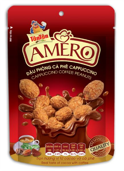 ĐẬU PHỘNG AMERO CAPPUCHINO - TÂN TÂN GÓI 40gr