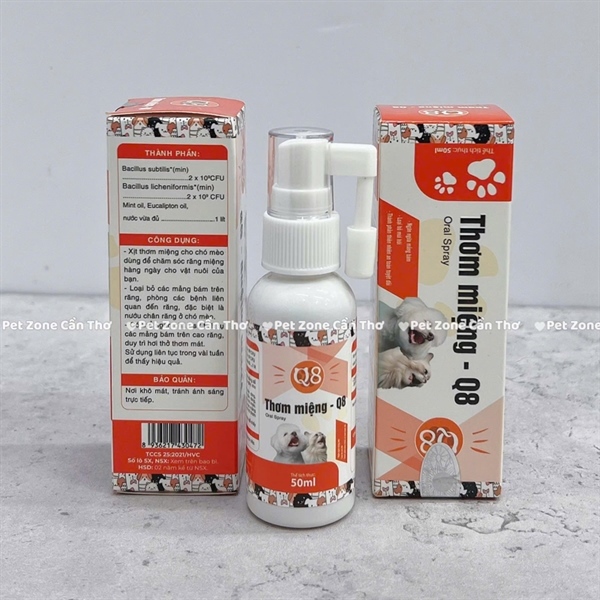 Q8 - Xịt thơm miệng