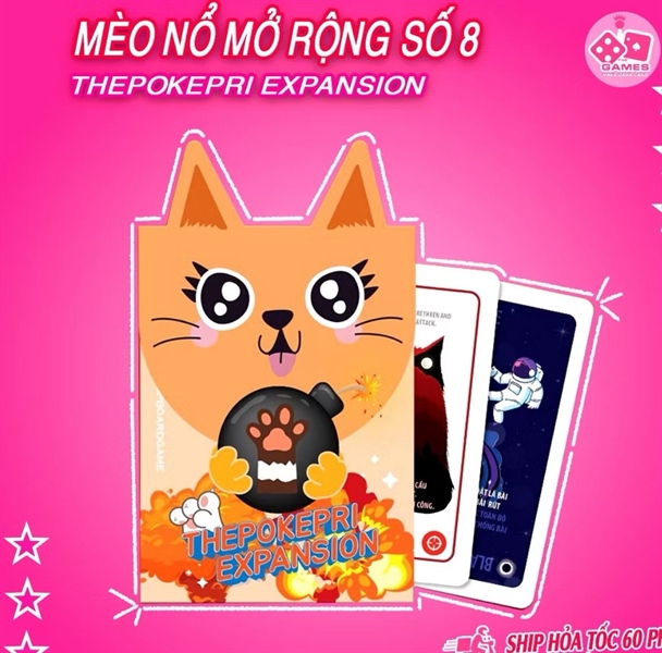 Bài Mèo nổ mở rộng số 8