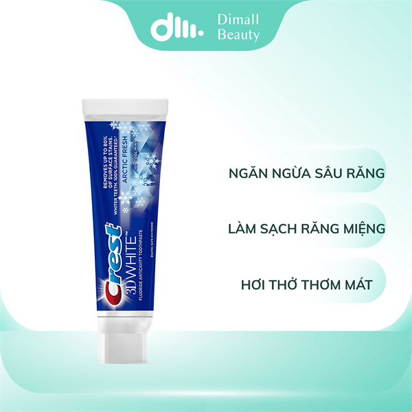 Kem Đánh Răng Crest Trắng Răng 153g